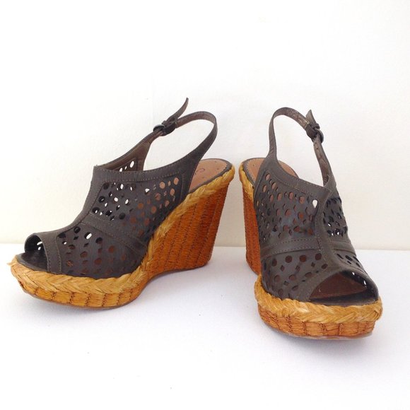 Coconuts by Matisse Ventana Wedge Sandals size 10 - Picture 2 of 16